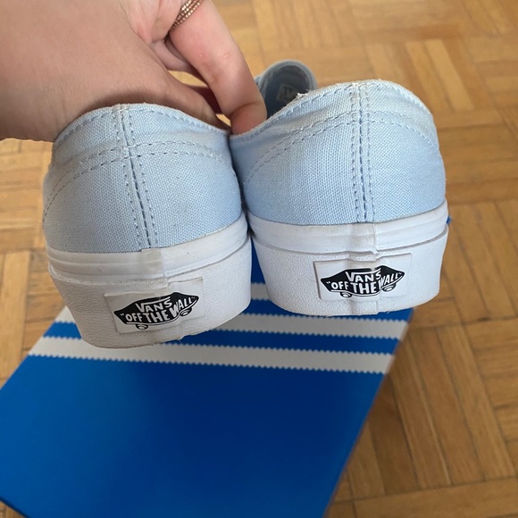 Vans Light Blue Slips On - Picture 3 of 4